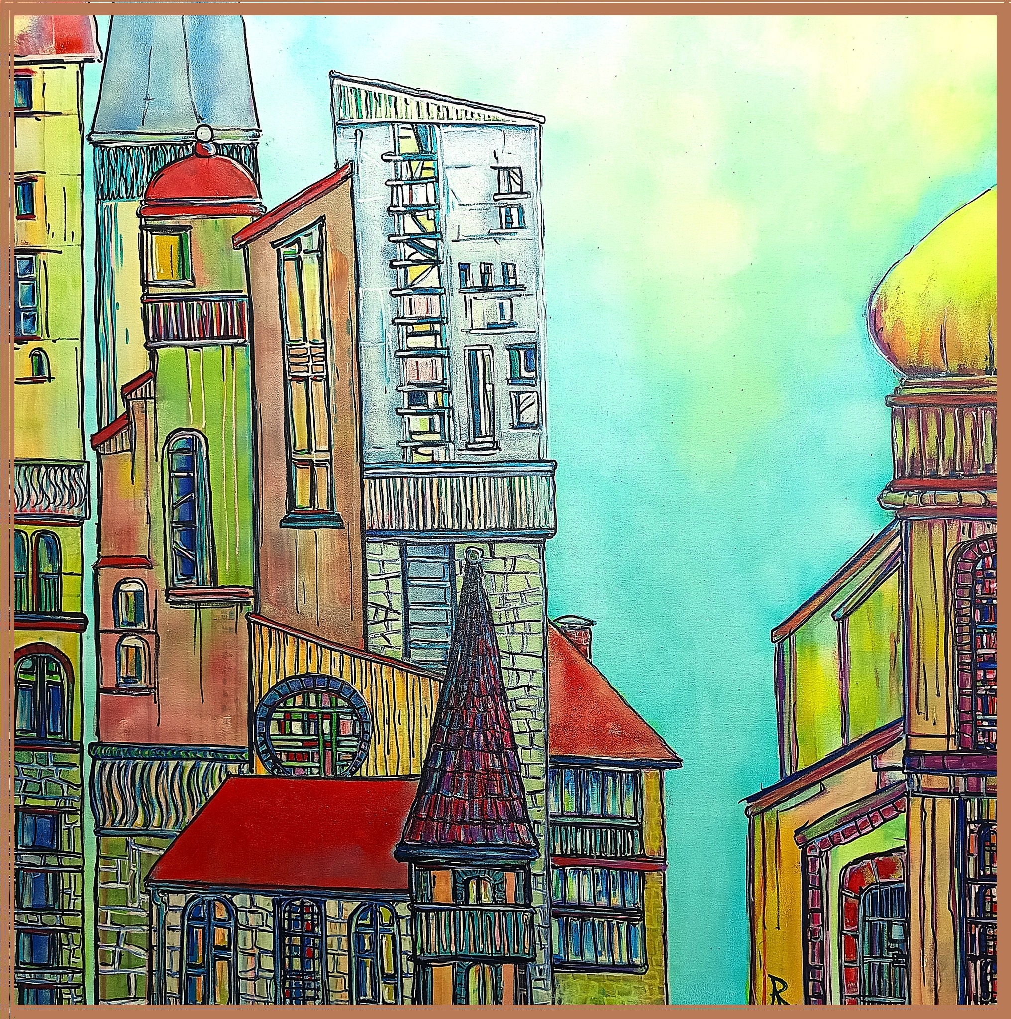 Fenster, die Augen einer Stadt